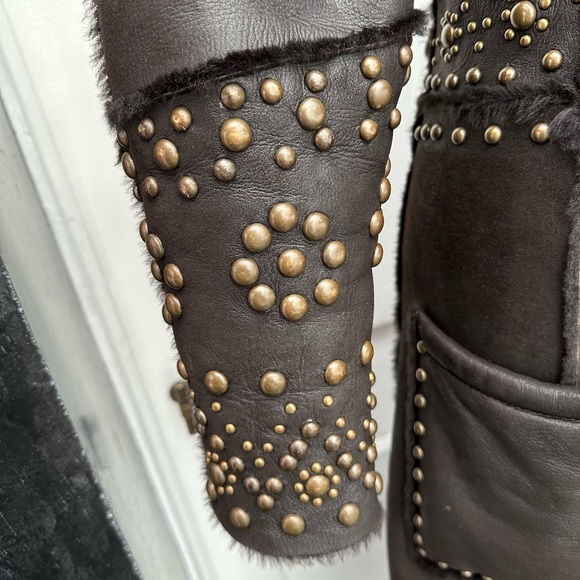 Barbara Bui Merino shearling coat - Picture 7 of 12